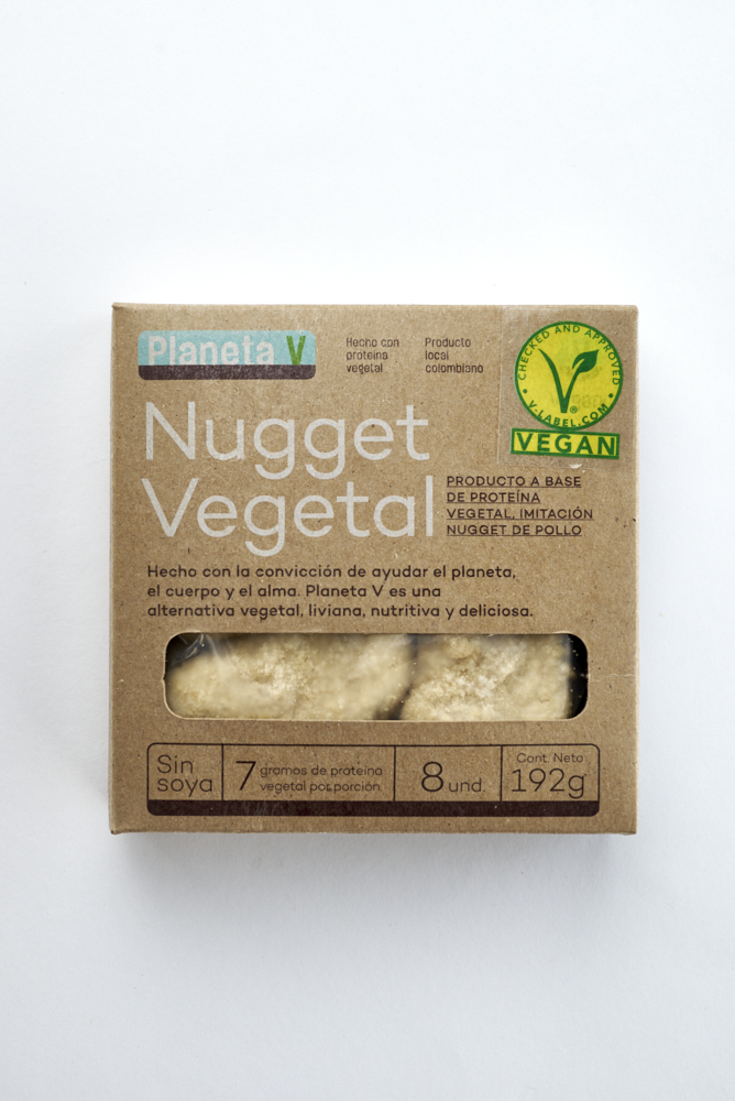 Nugget vegetal x 8 und